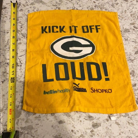 Green Bay Packers towel - Picture 3 of 4